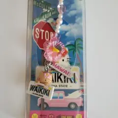ハローキティ ハワイ ワイキキ限定 ストラップ WAIKIKI 新品未使用