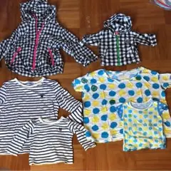 親子お揃い服6点セット