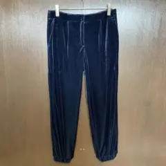 Paul Smith BLACK ベロア トラック パンツ 44 ネイビー