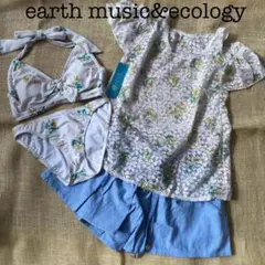 ea-110★新品★earth music&ecology水着★9M4点セットのサムネイル