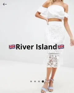 イギリスブランド❤︎River Island❤︎レースタイトスカート❤︎のサムネイル