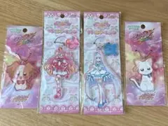 わんだふるぷりきゅあ アクリルキーチェーン 4点セット