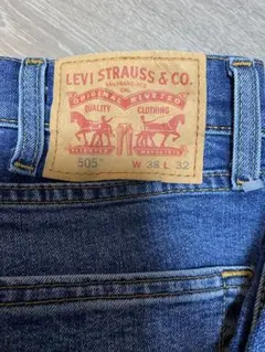 Levi’s 505 デニムパンツ W38 L32 ストレート ジーンズ