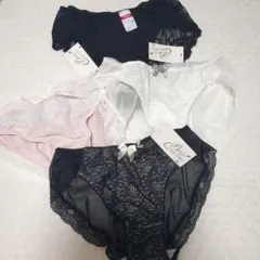 ワコールレースショーツセットLサイズ 4枚