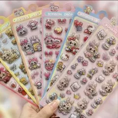 立体シールセット 6枚