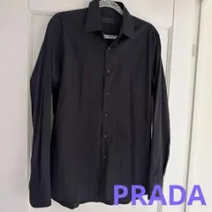 PRADA ブラックシャツ　サイズ39のサムネイル