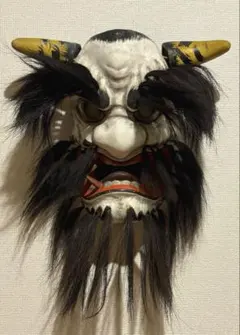 石見神楽 神楽面 【疫神】 大サイズ - メルカリ