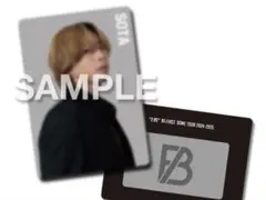 BE:FIRST オンラインくじ トレーディングカード SOTA【A】