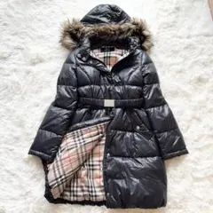 【美品】Burberry バーバリー　レディース　ロングジャケット　ダウン 楽天市場】バーバリー ダウンコート BURBERRY ダウン レディース