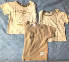 ミッフィーちゃんTシャツ3枚セット