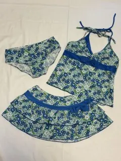 女児セパレート水着3点セット　140cm