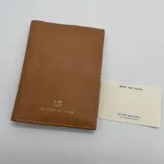 ☆新品 未使用☆スコッチアンドソーダ☆パスポートカバー☆カードケース☆手帳