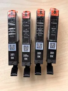 【純正品】Canon BCI-351XL ブラック 4個セット