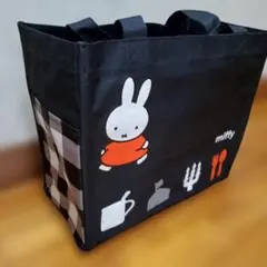 【未使用】ミッフィー チェックdeトートバッグ