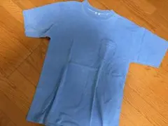 Columbia 青 Tシャツ Lサイズ ポケット付きのサムネイル