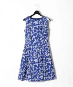 レタードジャガードワンピース ドレス グレースコンチネンタル 結婚式二次会 新品