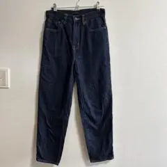 UNIQLO デニムパンツ ハイウエスト ペグトップハイライズジーンズ