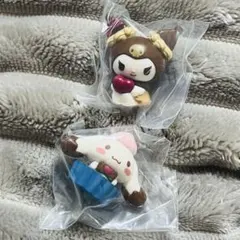 サンリオキャラクターズ　チョコレートドール　クロミ　シナモロール　シナモン