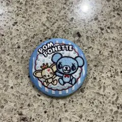 ナルミヤ 刺繍缶バッジ ポンポネット