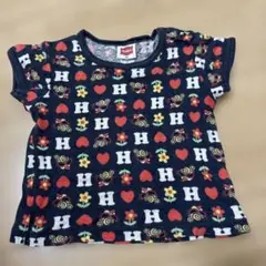 300円から♡ ヒスミニ 総柄 Tシャツ