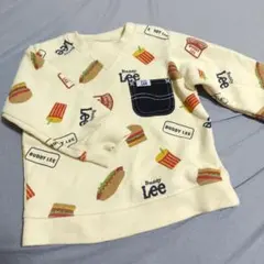 裏起毛プルオーバー　アイボリー