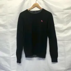 バーバリーブラックレーベル ニット セーター 黒 ブラック 2 L1148