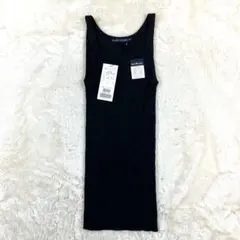 RALPH LAUREN リブタンクトップ M ブラックのサムネイル