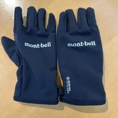 mont-bell 手袋 キッズサイズ4-6 黒