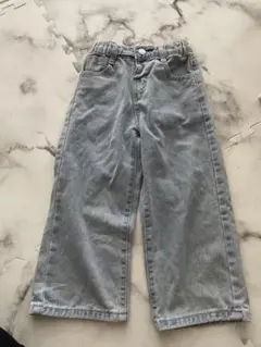 SHEIN ライトブルー ストレートレッグパンツ 5Y