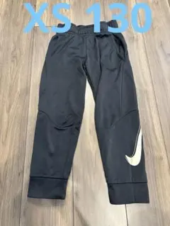 Nike 黒 ボトムス DRY-FIT ビッグスウォッシュ 130