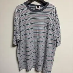 USA製 90s ライトニングボルト ボーダー Tシャツ XL シングル 極美のサムネイル