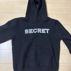 SECRET ブラック スウェット上M下X L