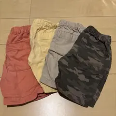 ショートパンツ　4枚セット　90【UNIQLO】
