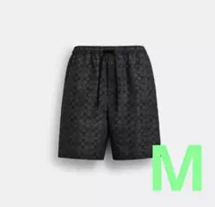 COACH コーチ ハーフパンツ 国内即発】 Cool！COACH☆シグネチャー水着／ハーフパンツ (Coach