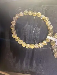 最終値下げ！⭕️天然石 シトリン　ブレスレット
