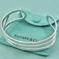 Tiffany ティファニー ボーンカフ ルテニウム バングル 右手用 - メルカリ
