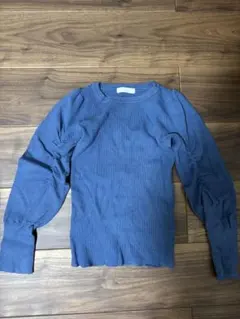 SENSE OF PLACE ブルー ニット