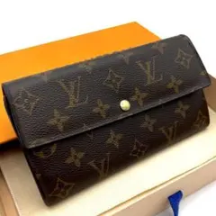 【極美品】ルイヴィトン モノグラム ポルトフォイユ サラ 長財布 C104