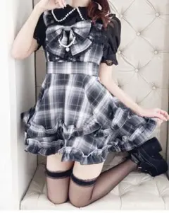 MARS チェックDOLLY キャミワンピース リボン - メルカリ
