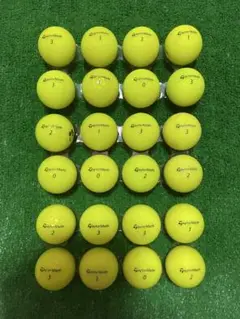 テーラーメイド　イエローボール24球の出品になります。
