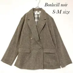 ボンルシールノワール テーラードジャケット ユニセックス S-M a0523