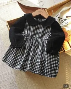 SHEIN ギンガムチェック ワンピース 9-12m