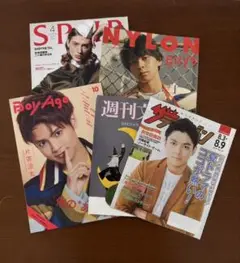 眞栄田郷敦　写真集　NYLON natural 2冊セット 2025年最新】nylon 眞栄田郷敦の人気アイテム - メルカリ