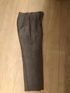 UNITEDARROWS ワンプリーツ　パンツ　チェック　チェックパンツ