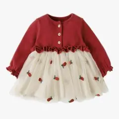 チュールワンピース