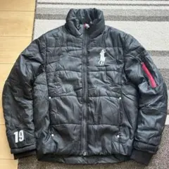 Polo Ralph Lauren 希少/ビックポニー/ブラックダウンジャケット