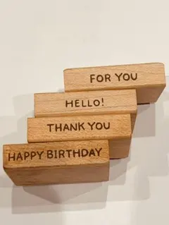 中古　スタンプセット　インクパット付き