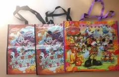 ディズニーリゾート ディズニーハロウィン 　ショッピングバッグ二種３点セット