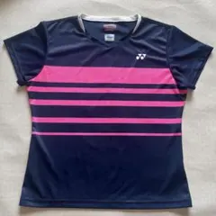 YONEX バドミントンウェア ネイビー/ピンク JP G