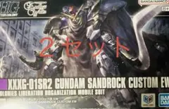 新品 HG ギラドーガ重武装仕様HG ガンダムサンドロック改EW 2体セット